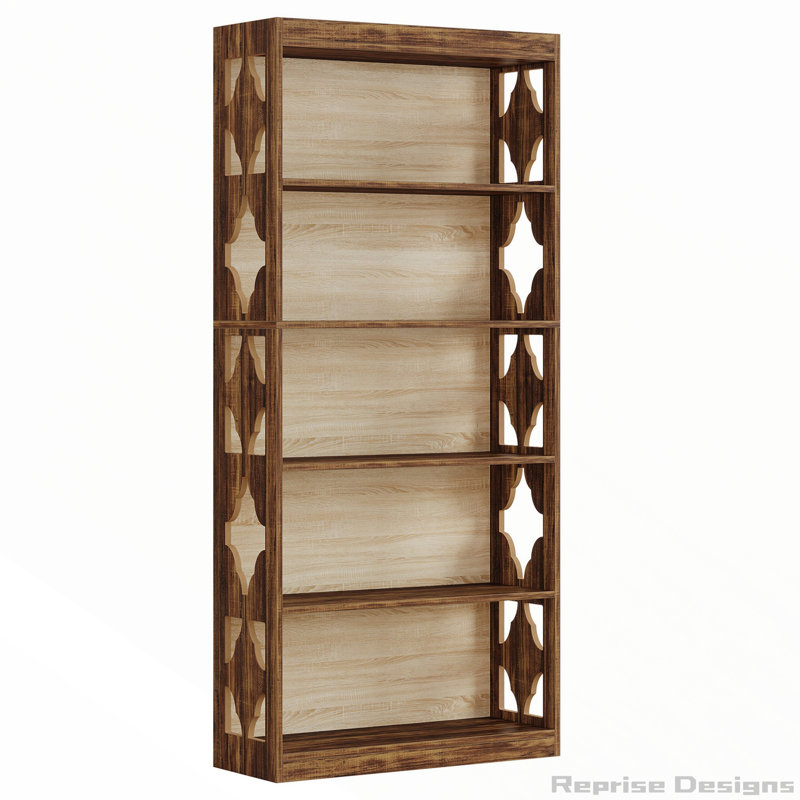 Étagère de rangement à hauteur ouverte 69,88 "à 6 niveaux avec tablettes Rhombus pour appartement, bureau, chambre à coucher et salon