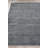 Cavallo Modern handloomed Nylon/Wool Dark Gray Area Rug-126125887-126228348
