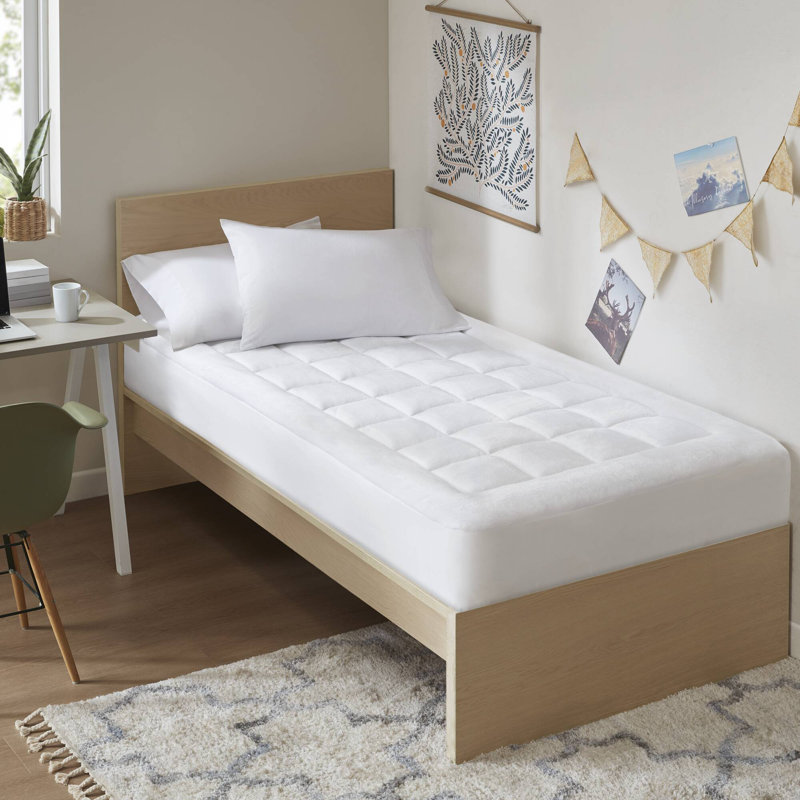 Protège-matelas imperméable en peluche douce et rembourrée Cloud, Simple