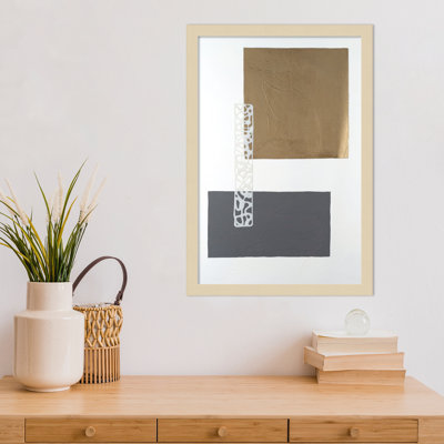 «Nooks and Crannies I» par Finnerty, impression sur bois encadrée