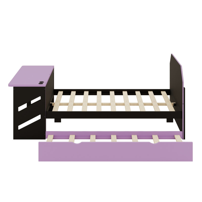 Lit de jour avec couchette, bureau et conception USB pratique