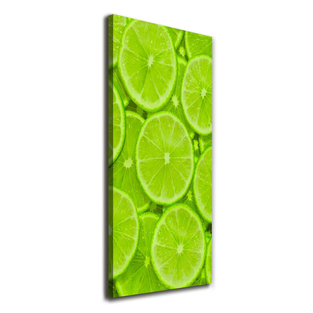 Limetten - Kunstdrucke auf Leinwand - Wrapped Canvas