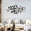 Art mural abstrait noir et blanc, reproduction d'art sur toile-92900119