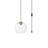 Graziani 1-Light Dimmable Single Pendant-2103747380-2103747698