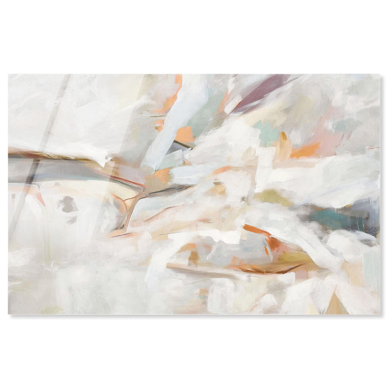 Impression sur acrylique Alabaster Interlude II Boho par Art Remedy, H 16 po x l 24 po