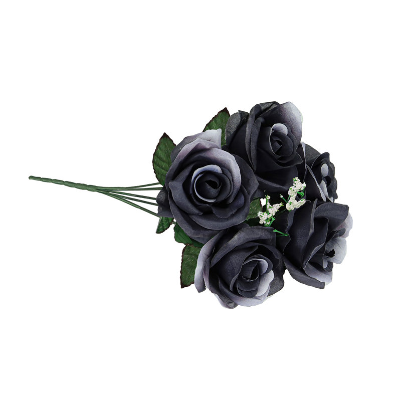 Rosier artificiel ouvert, Noir / blanc