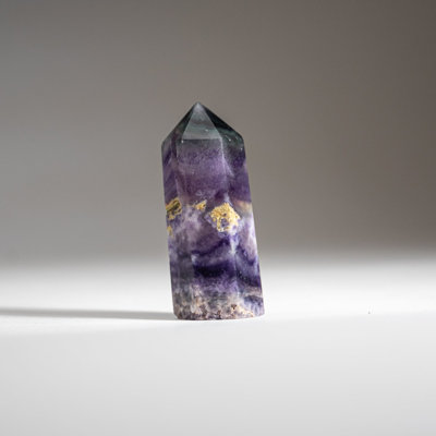 Rainbow Fluorite Point from Mexico (0.1567 lbs)