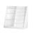 Multifunctional 4 Tier Bookshelf And Book Storage Organizer With Bookcase Display Stand (white)