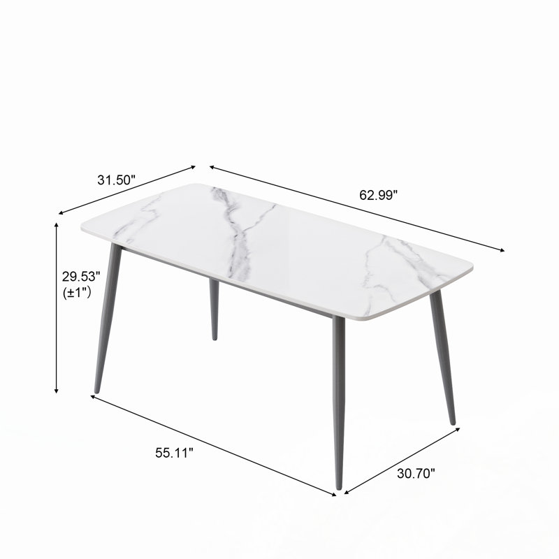 Tables de salle à manger, Gris foncé