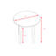 Table basse ronde