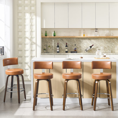 Swivel Upholsered Counter & Bar Stool