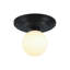 Luminaire plafonnier semi-encastré Nyall Globe-706843157