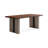 Nut-brown+Beige Rectangular Manufactured Wood desk-2059656876
