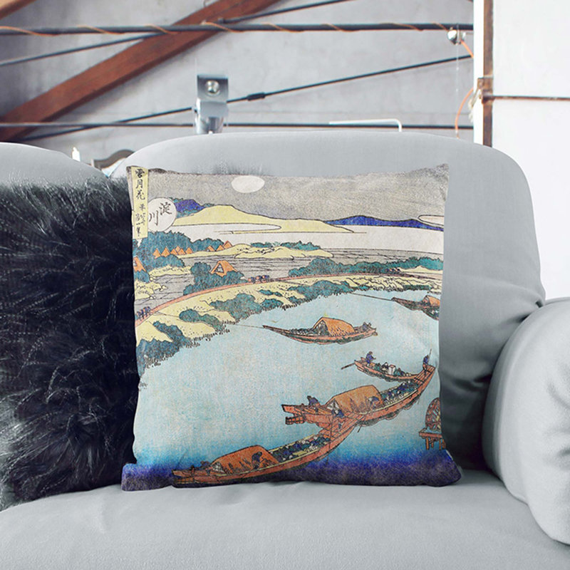 Square Throw Cushion, 55cm H x 55cm W x 20cm D