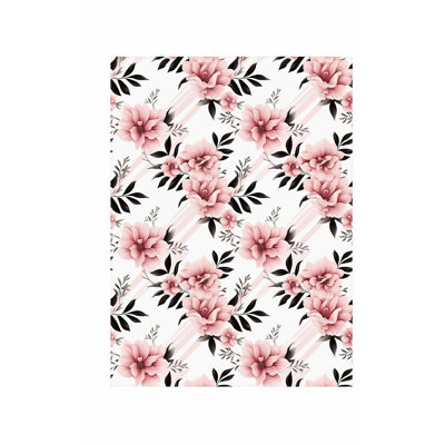 «Floral Flowers III Glam», reproduction d'art sans cadre