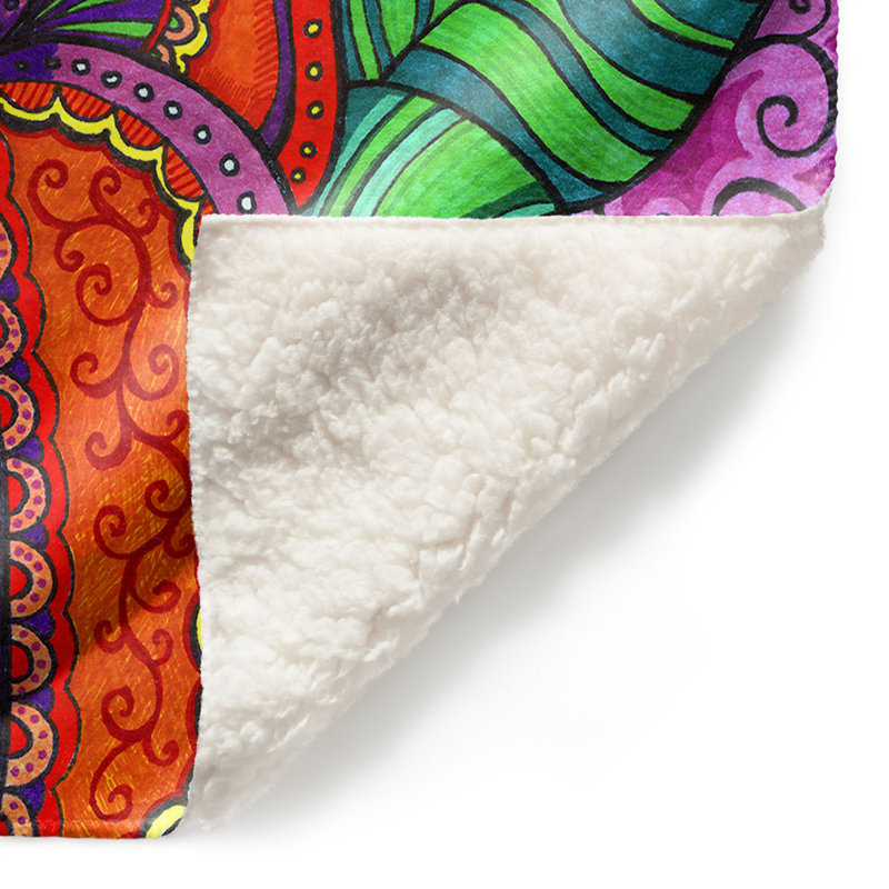  Couverture douce en sherpa, 51 po x 60 po