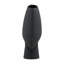Fianna 17" Tall Terracotta Vase, Black