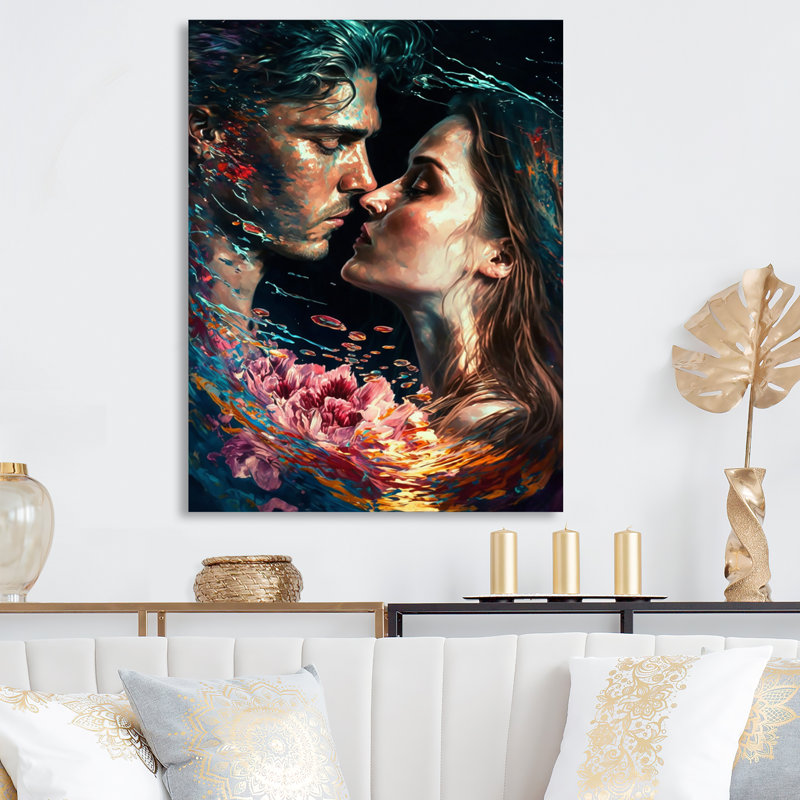 - Art mural traditionnel sur toile, H 20 po x l 12 po x P 1 po, Toile tendue