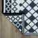 Ramveer Geometric Navy/Ivory Reversible Indoor/Outdoor Area Rug