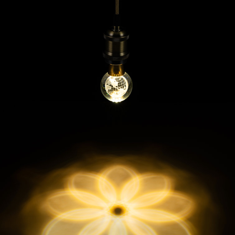 Spherical LED Light Bules, 3000K Warm White, E26/27 Medium Base Bulbs (Base not included)