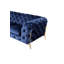Soule - Causeuse transitionnelle en velours-457452749-529068193