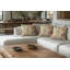 Arcadia Linen Square Pillow Cover & Insert