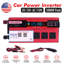 BAOKALER 5000W Convertisseur de courant continu de voiture 12V à AC 110V LCD