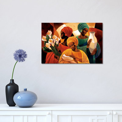 Caress by Keith Mallett - Wrapped Canvas Print