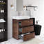24'' Freestanding Single Bathroom Vanity With Resin Top-1340297435