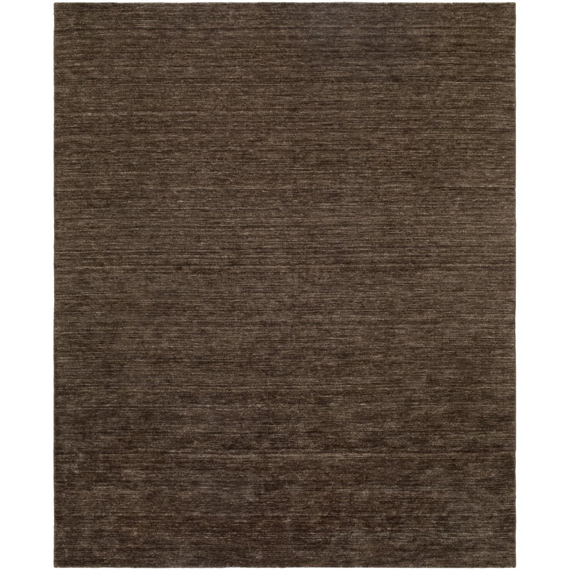 El Corte Hand Loomed Area Rug, Brown, Rectangle 5' x 7'6"