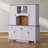 78.7" H Massive Storage Dining Hutch For Kitchen & Living Room