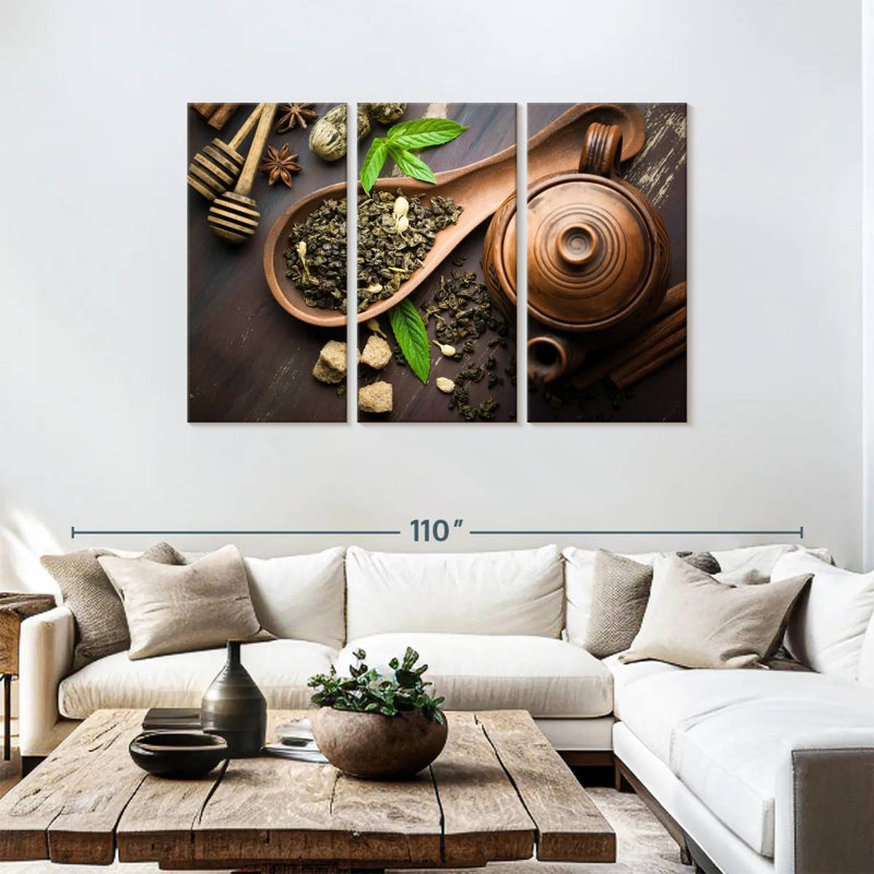 Yarlin Loose Tea Leaves, 48" H x 74" W