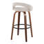 Tabouret de bar à hauteur fixe avec pivot-914322791
