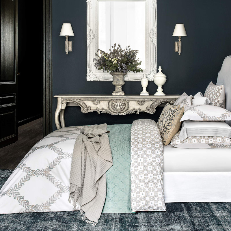 Chloe Sateen Fitted Sheet, King Sheet Set + 2 Pillowcases