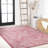Massimo Bohemian Medallion Textured Weave Fuchsia/Light Gray Indoor/Outdoor Rug-1783184918