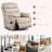 Tayani 36.10" Wide Modern Comfortable Upholstered,Liftable Large Power Recliner-1497649844