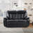 Saneela Faux Leather Power Reclining Living Room-417072001