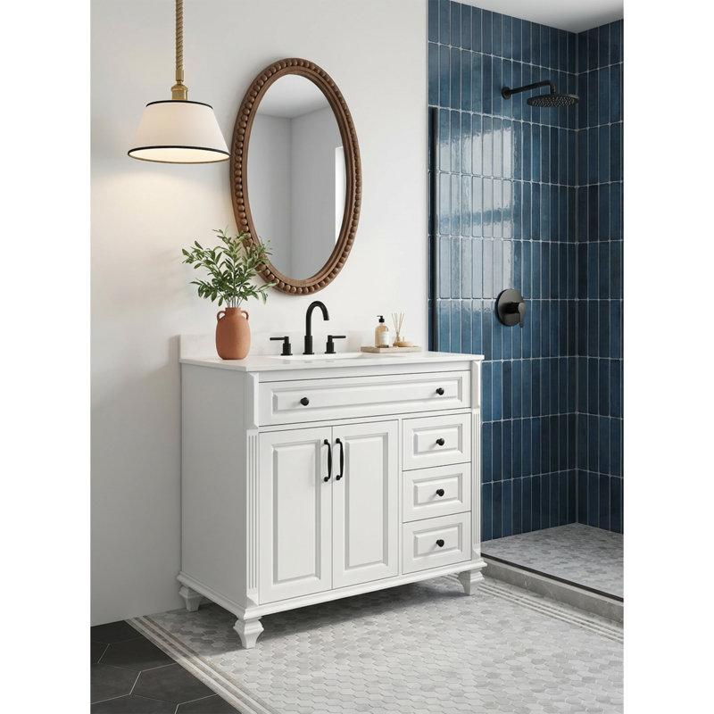Meuble-lavabo simple 36 po avec lavabo