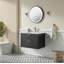 Meuble-lavabo flottant simple avec lavabo en céramique-84032124