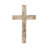 Mango Wood Carved Cross Biblical Brown Wall Decor