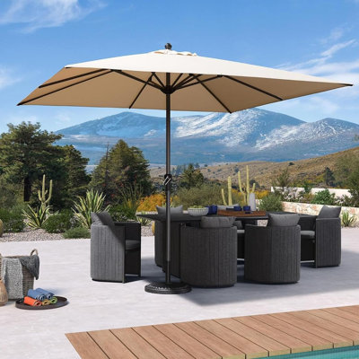Parasol de table 10 places
