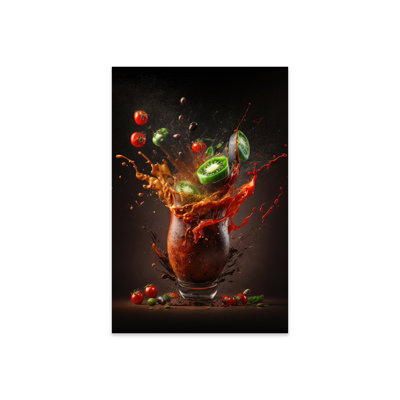 " Bloody Mary Alcoholic Drink "