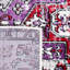 Tapis ivoire / mauve Lampeter-323029383