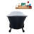 59.1'' x 27.6'' Soaking Acrylic Bathtub-76223190-66366520