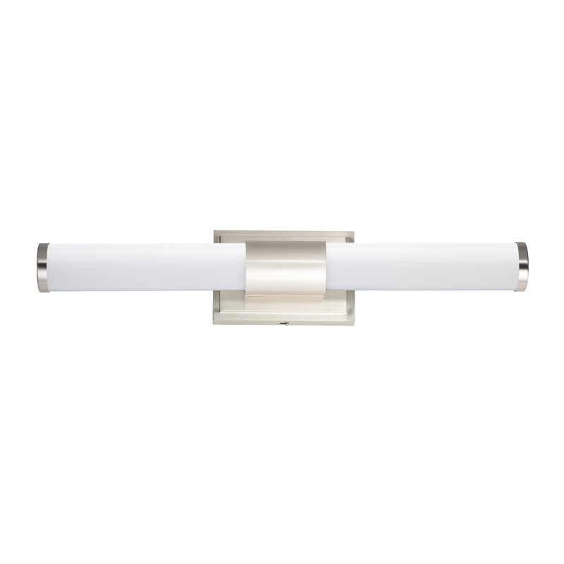 Arjit Dimmable LED Bath Bar, Satin Nickel