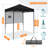 6 Ft. W x 4 Ft. D Steel Pop-Up Canopy with Sunwall-96906428