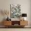 Abstract Florals 44 Grey Metal Wall Art-1092420984