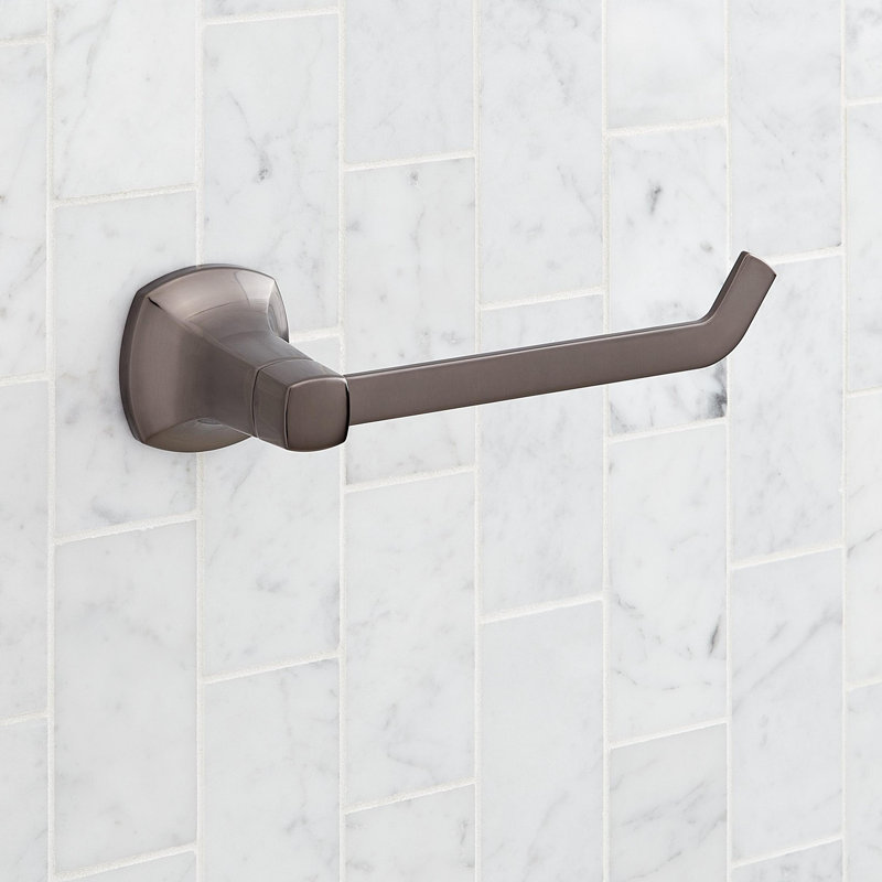 Sefina Toilet Paper Holder, Gunmetal