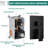 Hoimpro 12 Inch Shower Head System With 2-In-1 Handheld Sprayer, High Pressure Rainfall Shower Head, Brass Faucet Valve Kit, - Includes Shower Arm, Hose And Holder-114406240