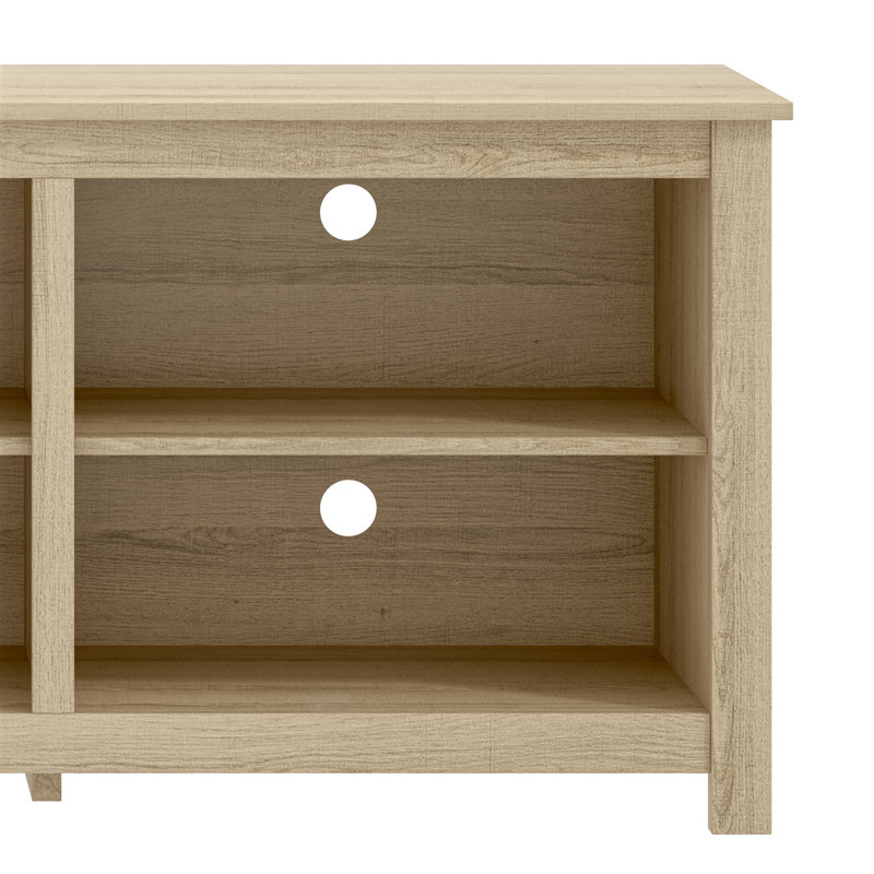 Ensemble de salon et console multimédia 2 pièces Inniss, Chêne d'Oslo